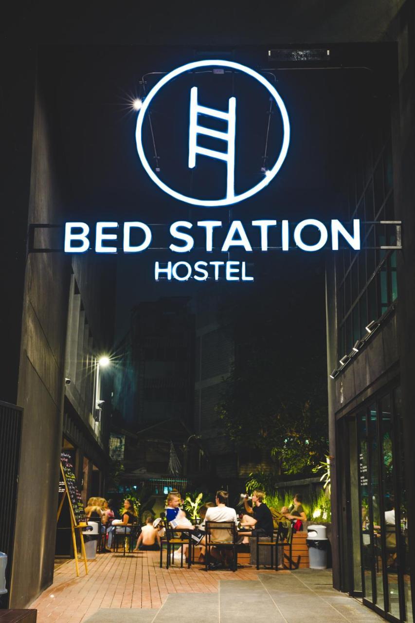 Bed Station Hostel Khaosan Bangkok Bagian luar foto